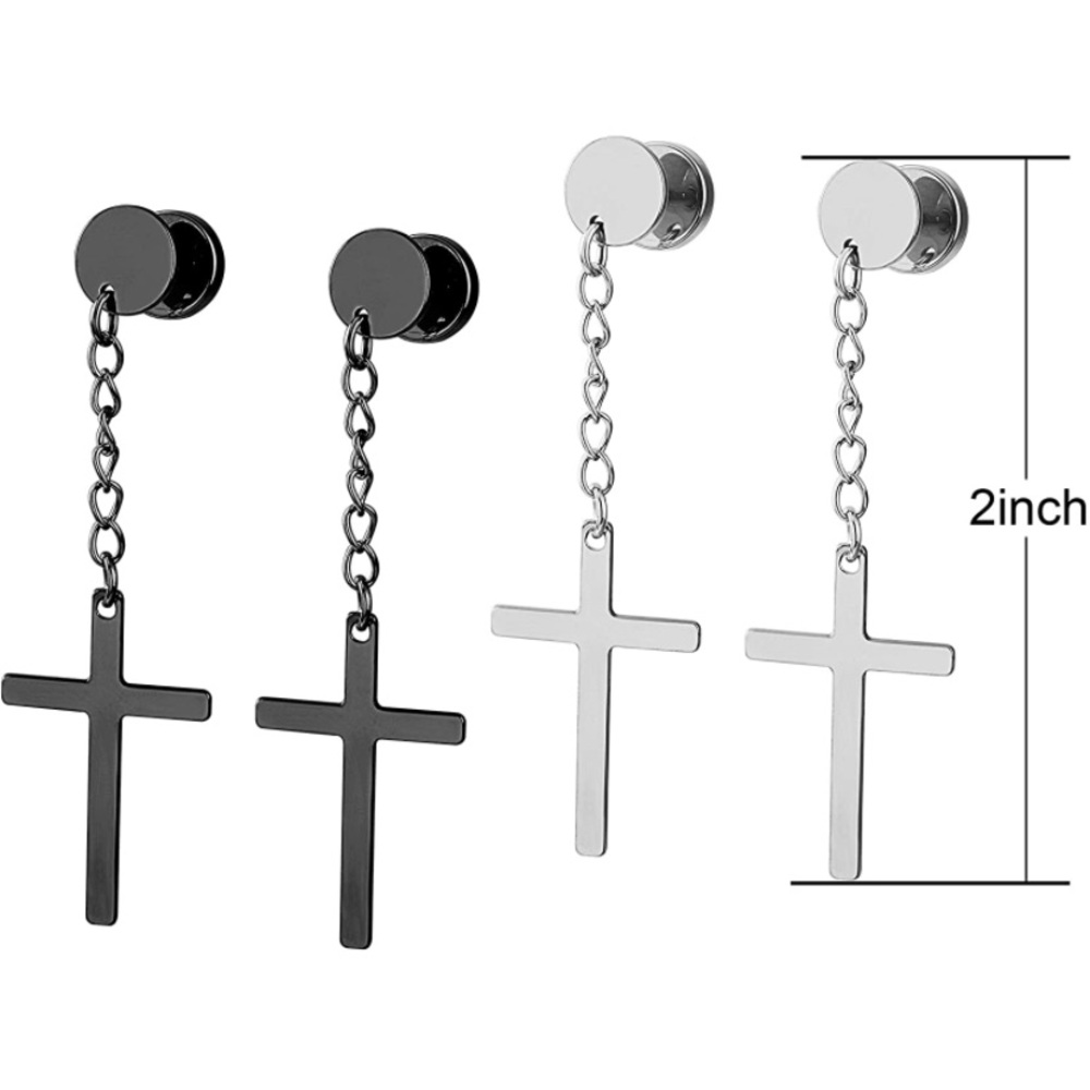 Charmingo | Cross Earrings